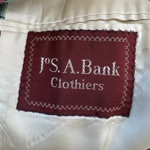 Vintage Union Made Oversized Long Plaid Check Blazer Jacket Coat Preppy Academia - Picture 6 of 9